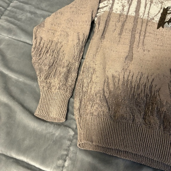 Vintage Eagle Detailing Embroidered Knit Sweater, Vintage USA Made - Picture 6 of 12